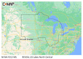 C-MAP Reveal Inland Lakes for Lowrance